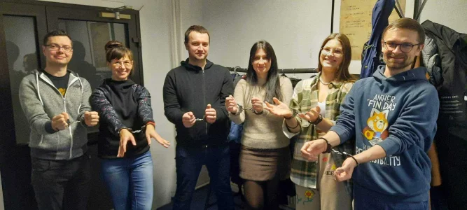 Ciekawy, oryginalny pokój - na równi z poziomem pozostałych w tym miejscu :)