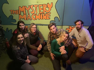 'Gdzie są moje Scooby chrupki?!'