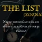 Квест-кімната - Zoznam -The LIST