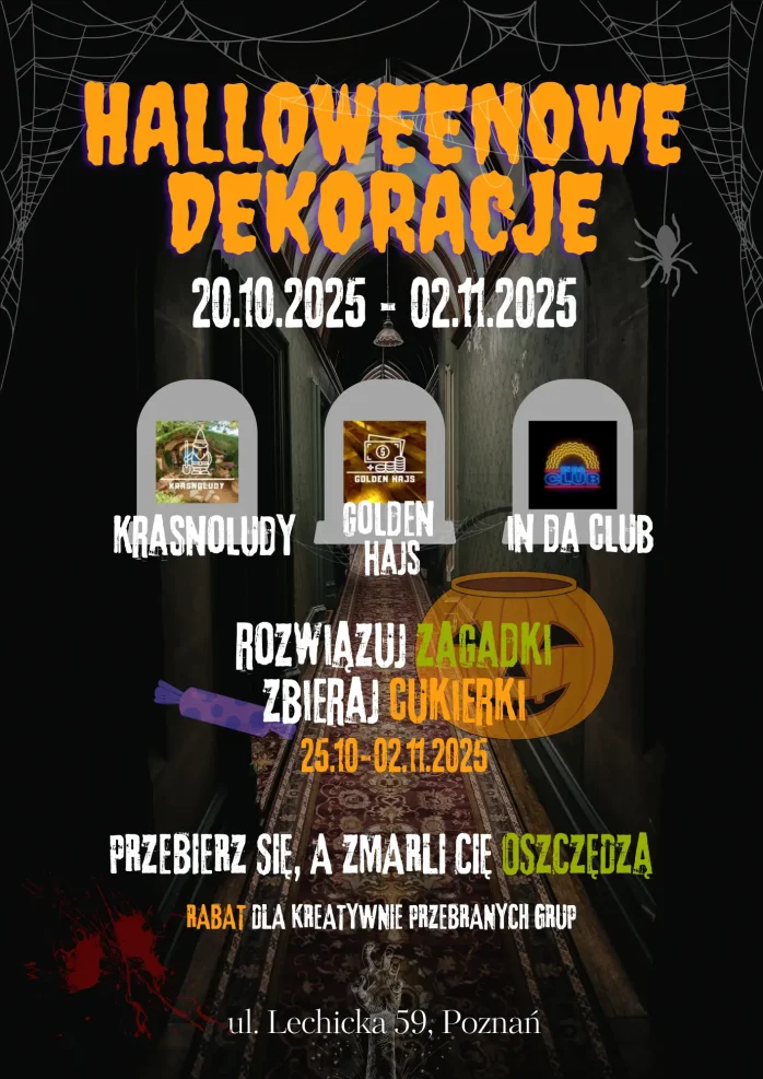 Halloweenowe dekoracje