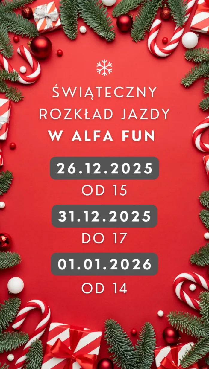 Świąteczny rozkład jazdy