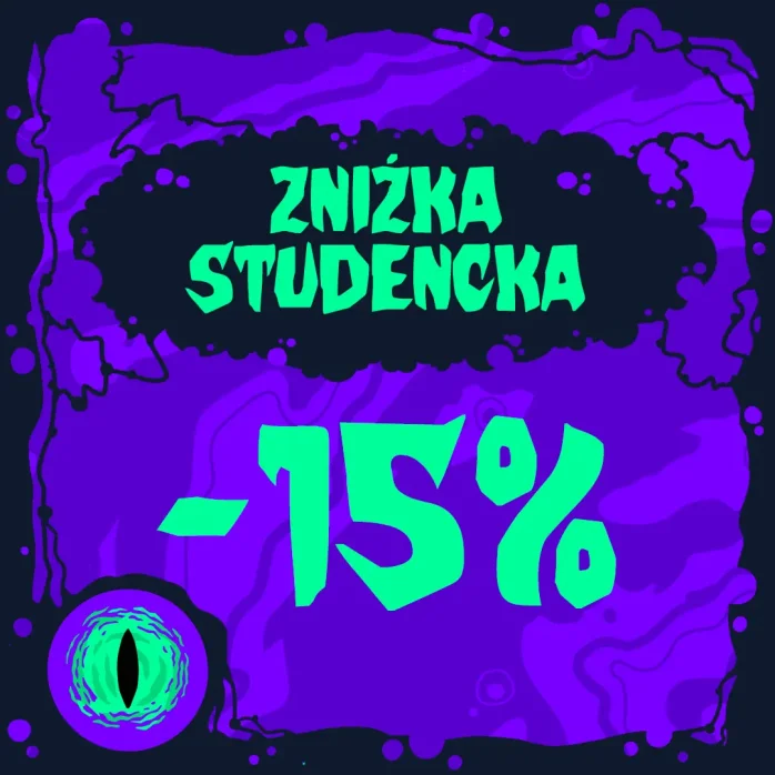 Zniżka studencka -15%
