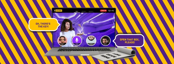 Free PSD Live Cam Escape Room Mockups